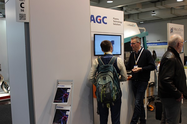 AGC Plasma Technology Solutionsの展示ブース