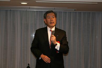 会長に就任した里見氏