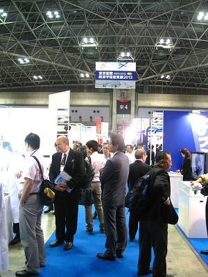 東京国際航空宇宙産業展2013のもよう
