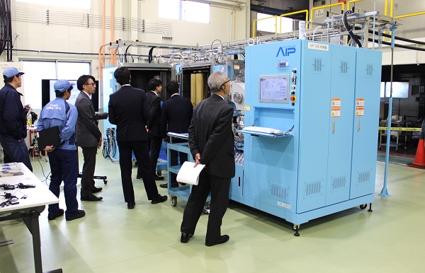 高機能トライボ表面プロセス部会 東研サーモテック 第2期エリアの見学会のようす mst 表面改質